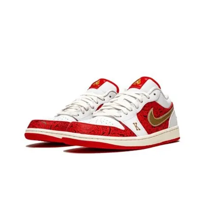 Pre-owned Nike Jordan 1 Low Spades Sneaker Limitiert Eu47