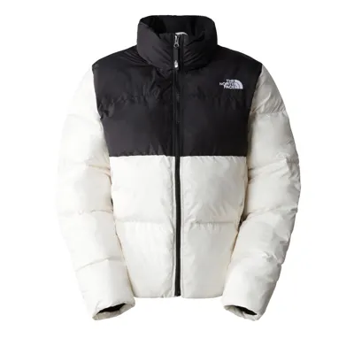 Pre-owned The North Face W Saikuru Jacket Damen Tnf Gardenia White Tnf Black Steppjacke