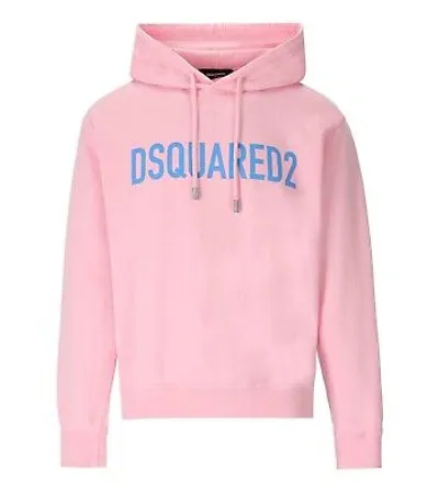 Pre-owned Dsquared2 Cool Rosa Hoodie Herren