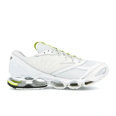 Pre-owned Mizuno X Futur Wave Prophecy Lace-up White Synthetic Mens Trainers D1gd1945_01