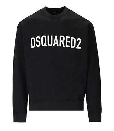 Pre-owned Dsquared2 Cool Schwarz Sweatshirt Herren