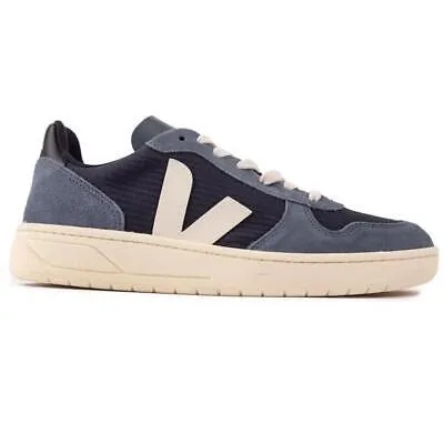 Pre-owned Veja Herren V-10 Ripstop Tennisschuhe Sneaker Blau