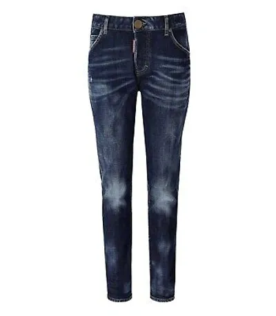 Pre-owned Dsquared2 Cool Girl Blaue Jeans Damen