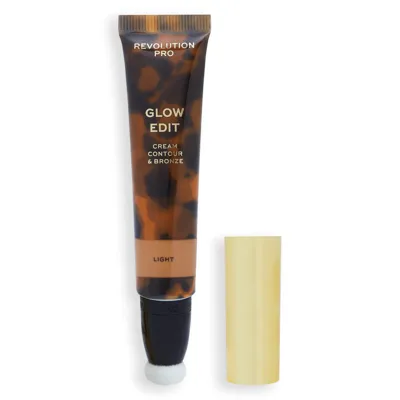 Revolution Pro Glow Edit Cream Contour And Bronze 15ml (various Shades) - Light