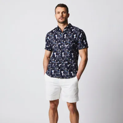 Reid Short Sleeve Tuscumbia Shirt Bd In Dark Oyster