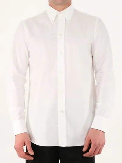 Salvatore Piccolo Pin Point White Shirt - Atterley