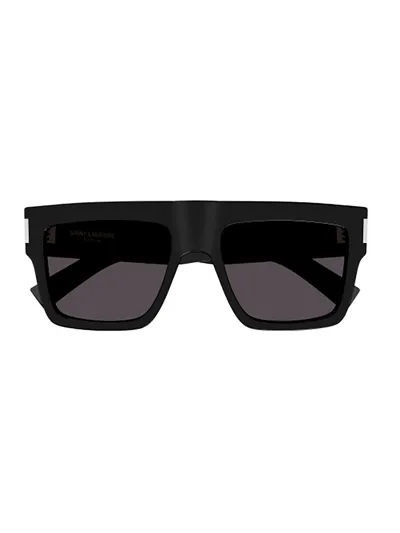 Saint Laurent Eyewear Square Frame Sunglasses In Black