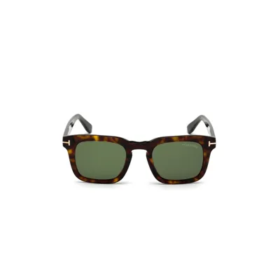 Tom Ford Eyewear Square Frame Sunglassses In Brown