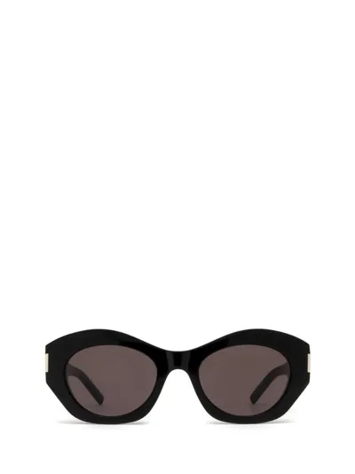 Saint Laurent Eyewear Cat In Black