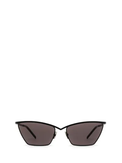 Saint Laurent Eyewear Cat In Black