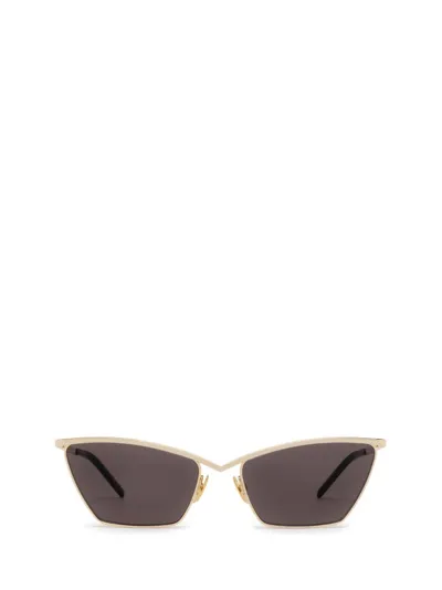 Saint Laurent Eyewear Cat In Gold