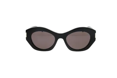 Saint Laurent Eyewear Cat In Black