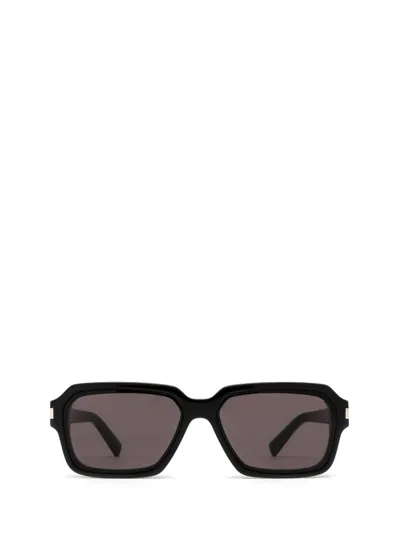 Saint Laurent Eyewear Square Frame Sunglasses In Black