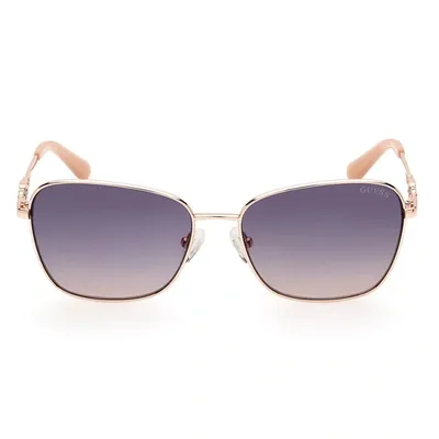 Guess Sunglasses In Rosé Gold