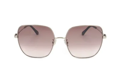 Jimmy Choo Eyewear Kori Pilot Frame Sunglasses In Silver