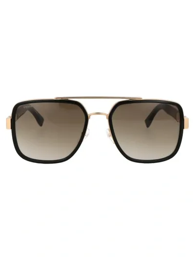 Dsquared2 Sunglasses In Gold