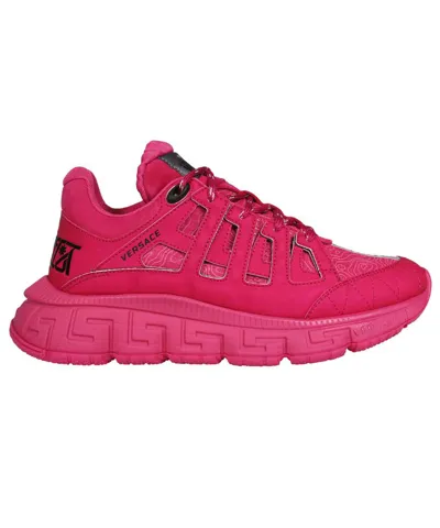 Versace Low-top Sneakers In Fuchsia