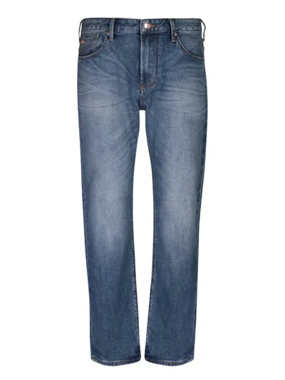 Ea7 Emporio Armani Jeans In Blue