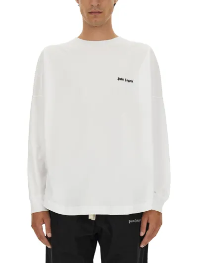 Palm Angels Sweatshirt With Logo In Multicolour