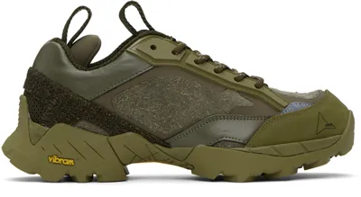 Roa Green Lhakpa Sneakers In 109 Olive