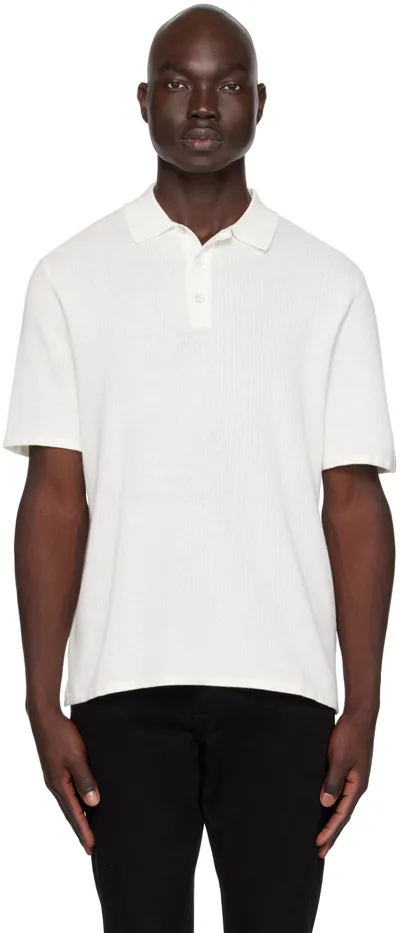 Rag & Bone Off-white Harvey Polo