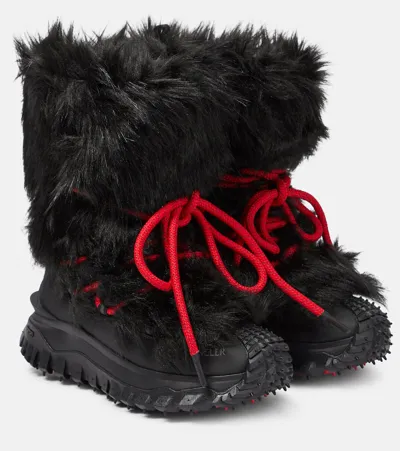 Moncler Grenoble Trailgrip Apres Ski Boots In Black