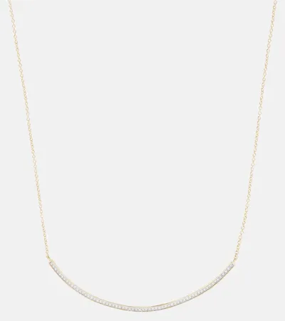 Mateo 14kt Gold Necklace With Diamonds