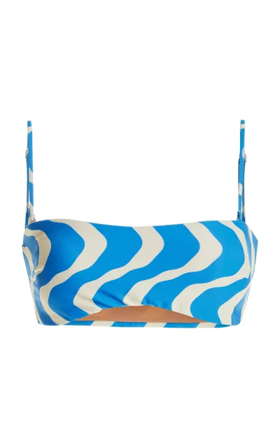 Oas Baia Bikini Top In Print