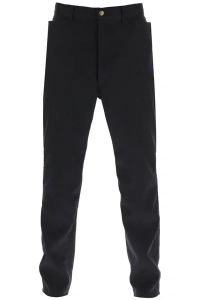 Needles Black Zipped Lounge Pants