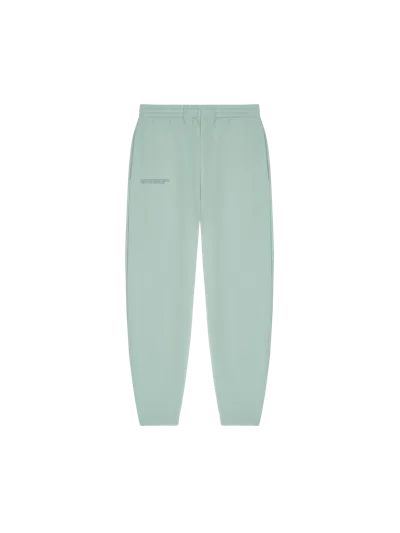 Pangaia Dna Barrel-leg Joggers In Eucalyptus Blue