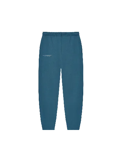 Pangaia Dna Barrel-leg Joggers In Storm Blue