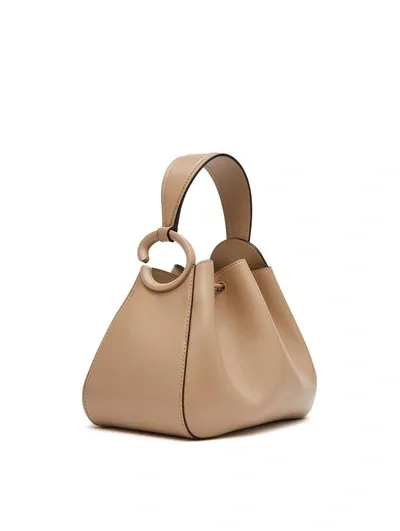 Oscar De La Renta Nude O Handle Bag