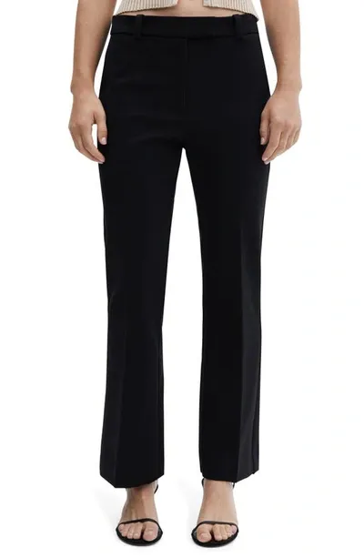 Mango Women's Flared Pant Suit In Black