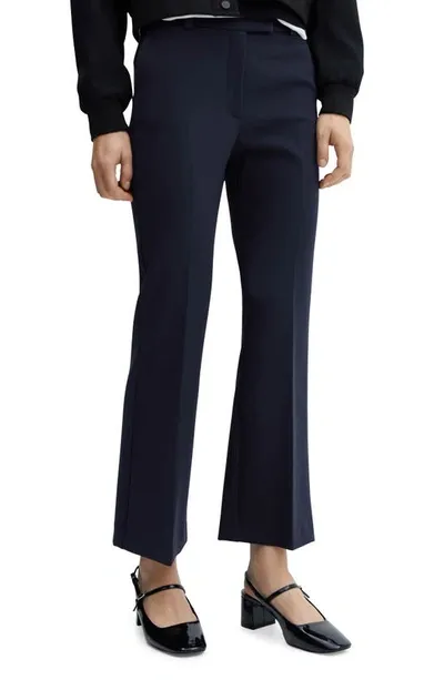 Mango Women's Flared Pant Suit In Black