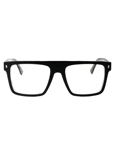 Dsquared2 Icon 0012 Glasses In 2m2 Blk Gold B