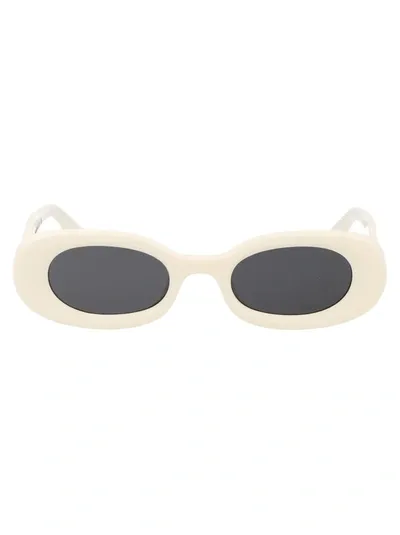 Off-white Sunglasses In 0107 White