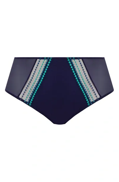 Elomi Matilda Full Figure Embellished Briefs In Siren Song