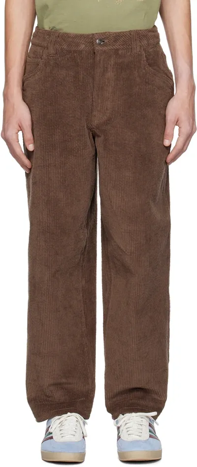 Dime Brown Classic Trousers