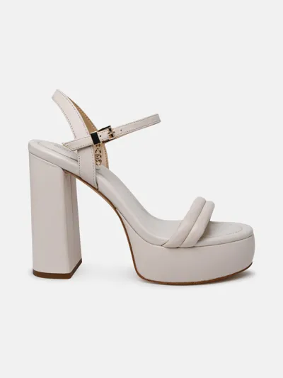 Michael Michael Kors Sandalo Laci In Cream