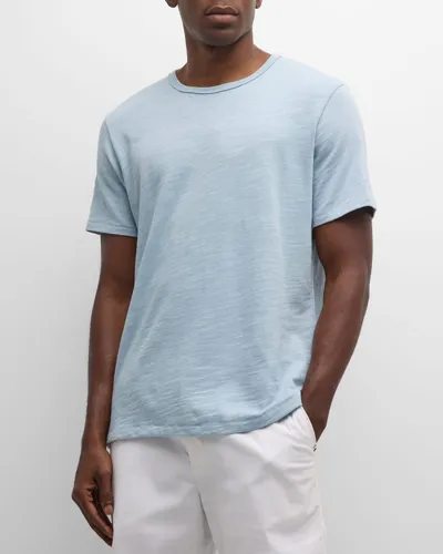 Rag & Bone Classic Fit Short Sleeve Tee In Blue