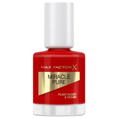 Max Factor Miracle Pure Nail Polish Lacquer 12ml (various Shades) - Scarlet Poppy