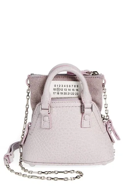 Maison Margiela 5ac Classique Baby Shoulder Bag In Wisteria