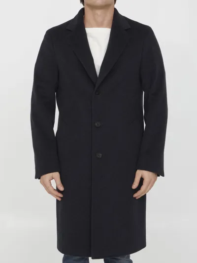 Tonello Wool Coat In Grey