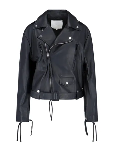 Setchu Biker Jacket In Black