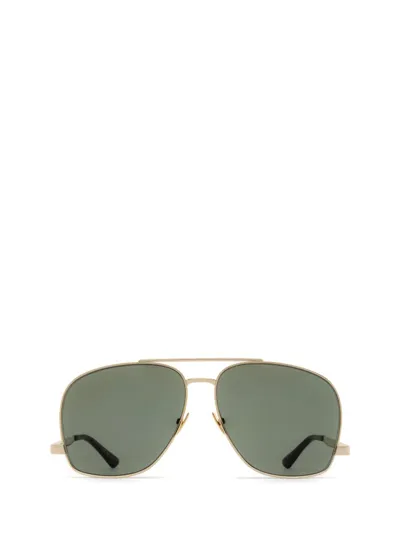 Saint Laurent Eyewear Pilot Frame Sunglasses In Multi