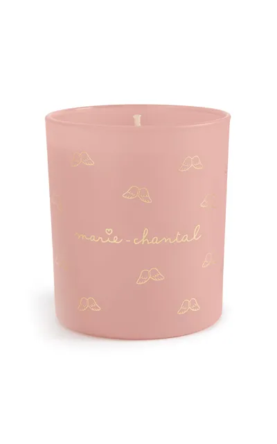 Marie-chantal Love Candle In Pink