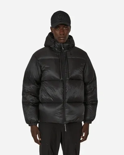 Roa Hooded Down Padded Jacket In Black