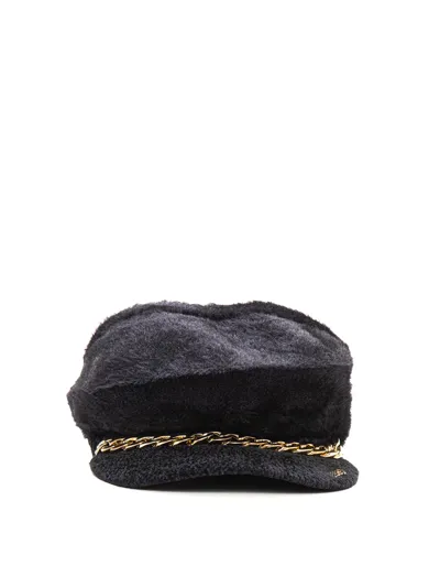 Liu •jo Baker Boy Cap In Black