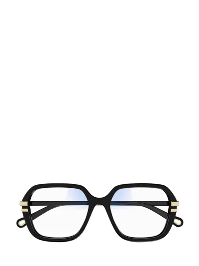 Chloé Eyewear Rectangle In Black