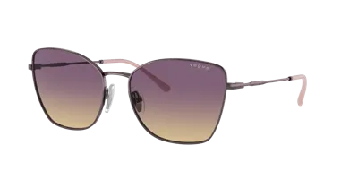 Vogue Eyewear Woman Sunglasses Vo4279s In Yellow Gradient Violet